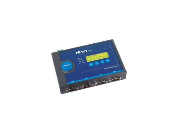 Moxa NPort 5450I 4-port RS-232/422/485 med opt. isolasj 